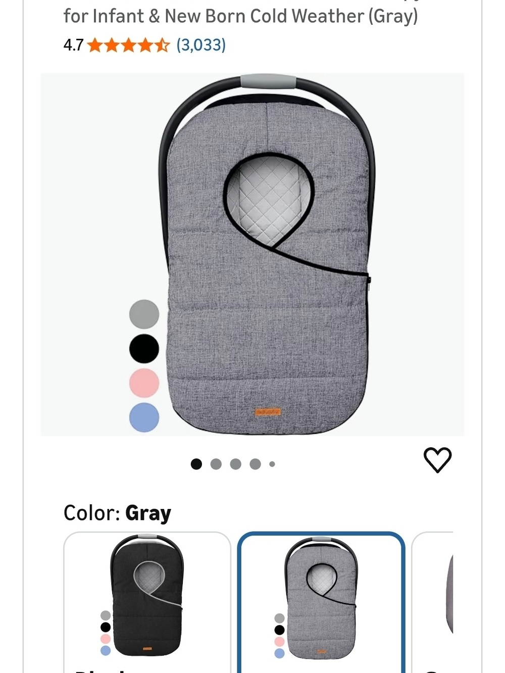 Liuliuby Baby cover stroller or infant seat. Stretchy & warm! A must for Baby!